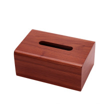 solid wood table tissue storage box for home